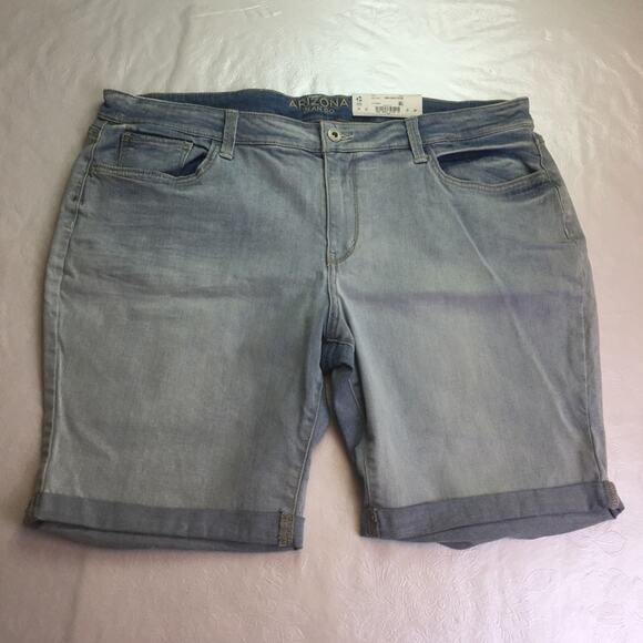 Arizona Jean Co. Bermuda Shorts Lt Comet size 19 - Picture 1 of 9